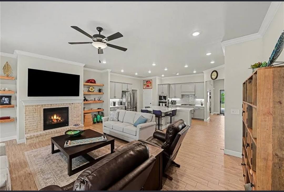 Open living area